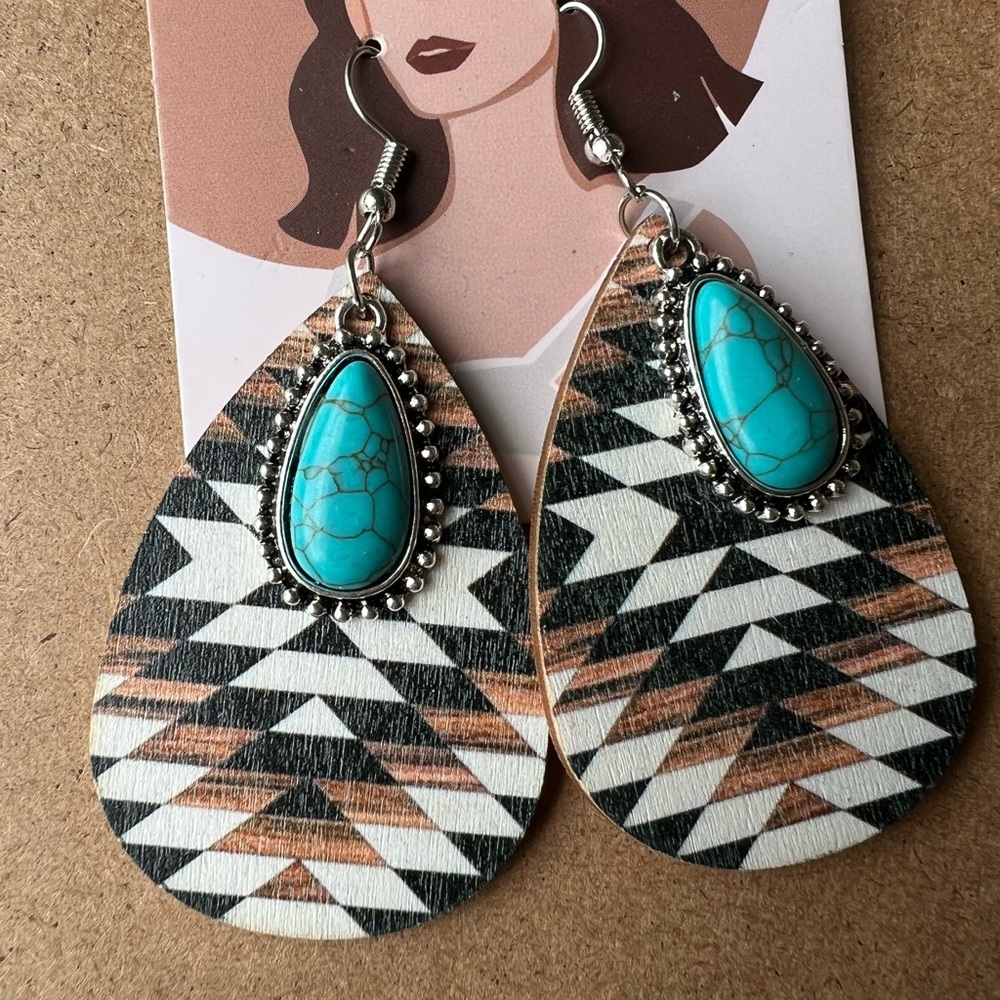 Handmade Southwestern earrings